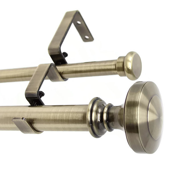 Double Curtain Rods | Wayfair